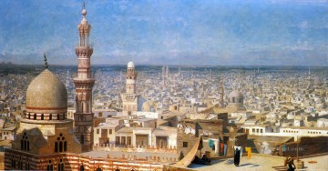カイロ アラブの眺め ジャン レオン ジェローム Oil Paintings